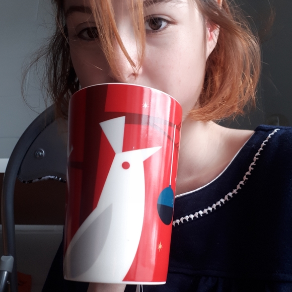 TWO STARBUCKS COLLECTABLE 2012 CHRISTMAS MUGS - Picture 4 of 12